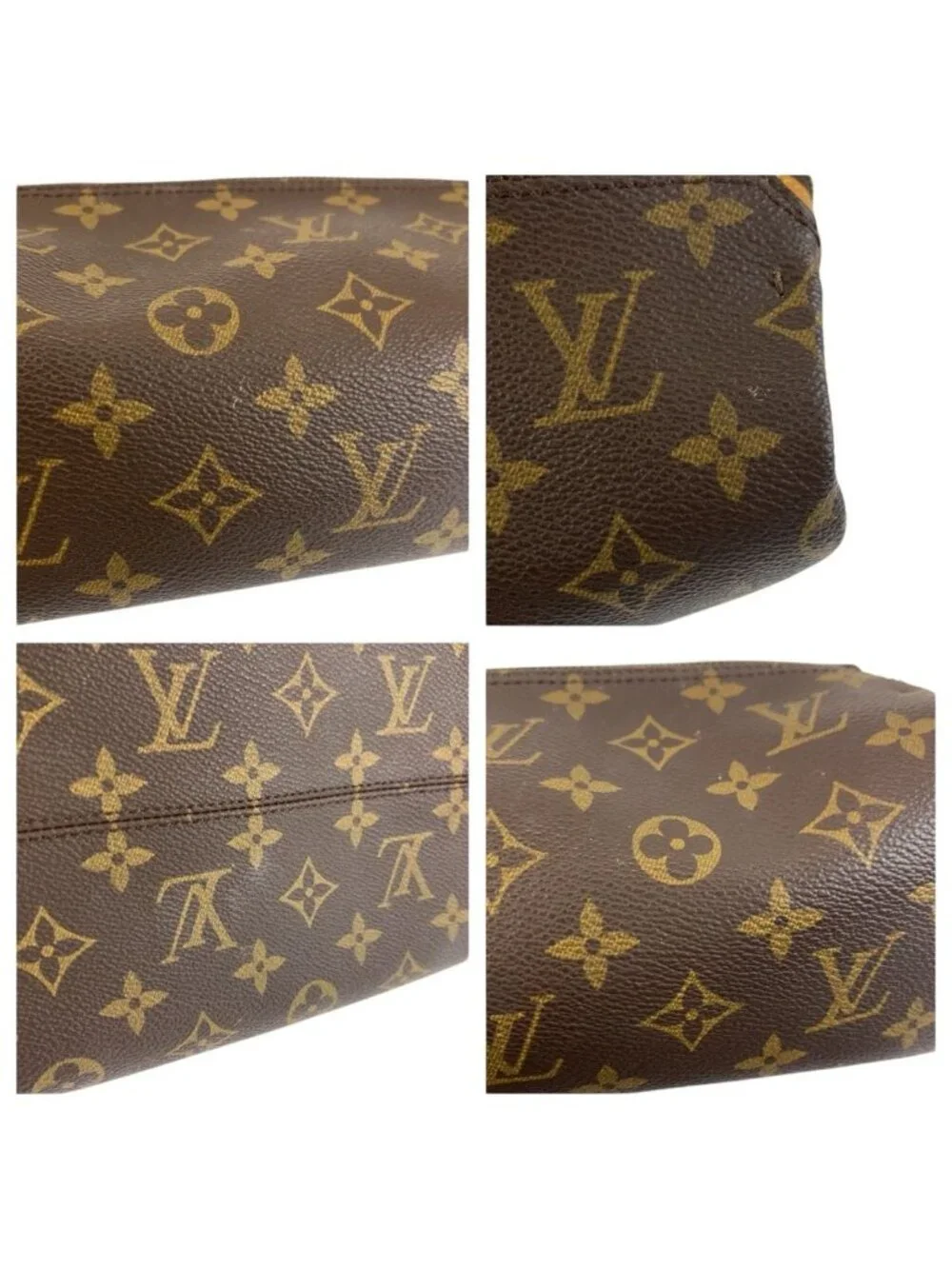 Louis Vuitton Monogram Trousse Pat Presion Brown Pouch Multi - Picture 6 of 9